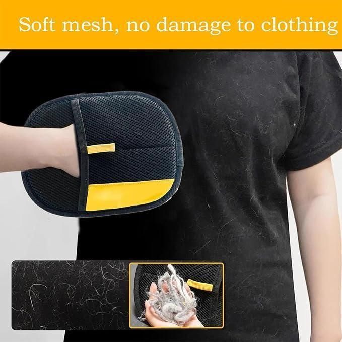 Pet Hair Remover Glove Soft Pet Bathing Gloves for Car
