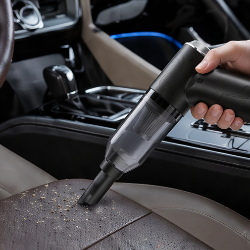 3 in 1 Portable Car Vacuum Cleaner with Blower | USB Rechargeable Wireless