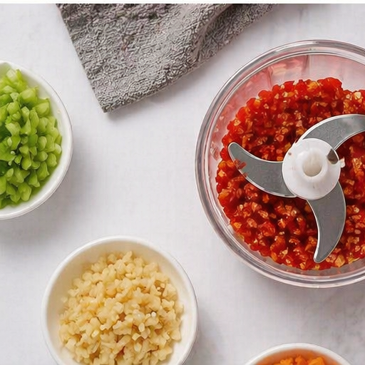 Electric food chopper wireless