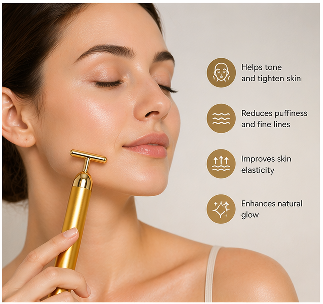 Beauty Bar Electric Facial Massage Roller  for woman