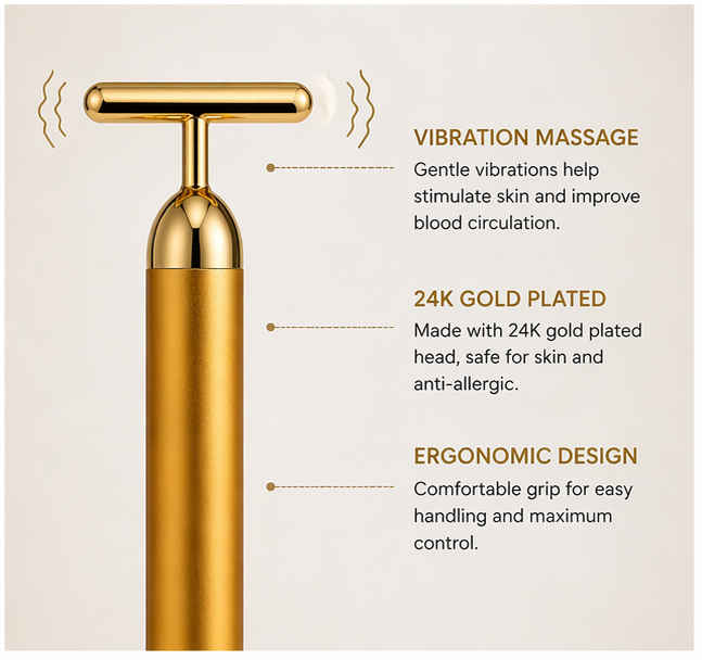 Beauty Bar Electric Facial Massage Roller  for woman